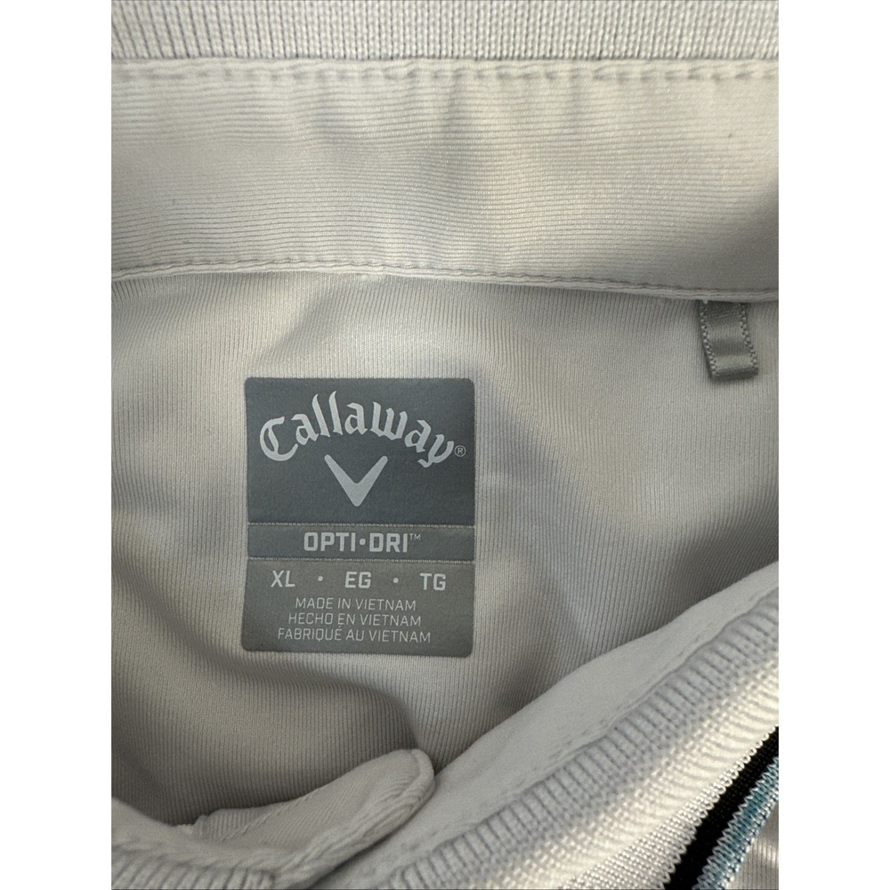 Callaway Opti-Dri Polo Mens XL Multi Colored Golf - Picture 3 of 8